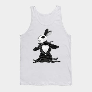 Jack skellington Halloween rabbit Tank Top